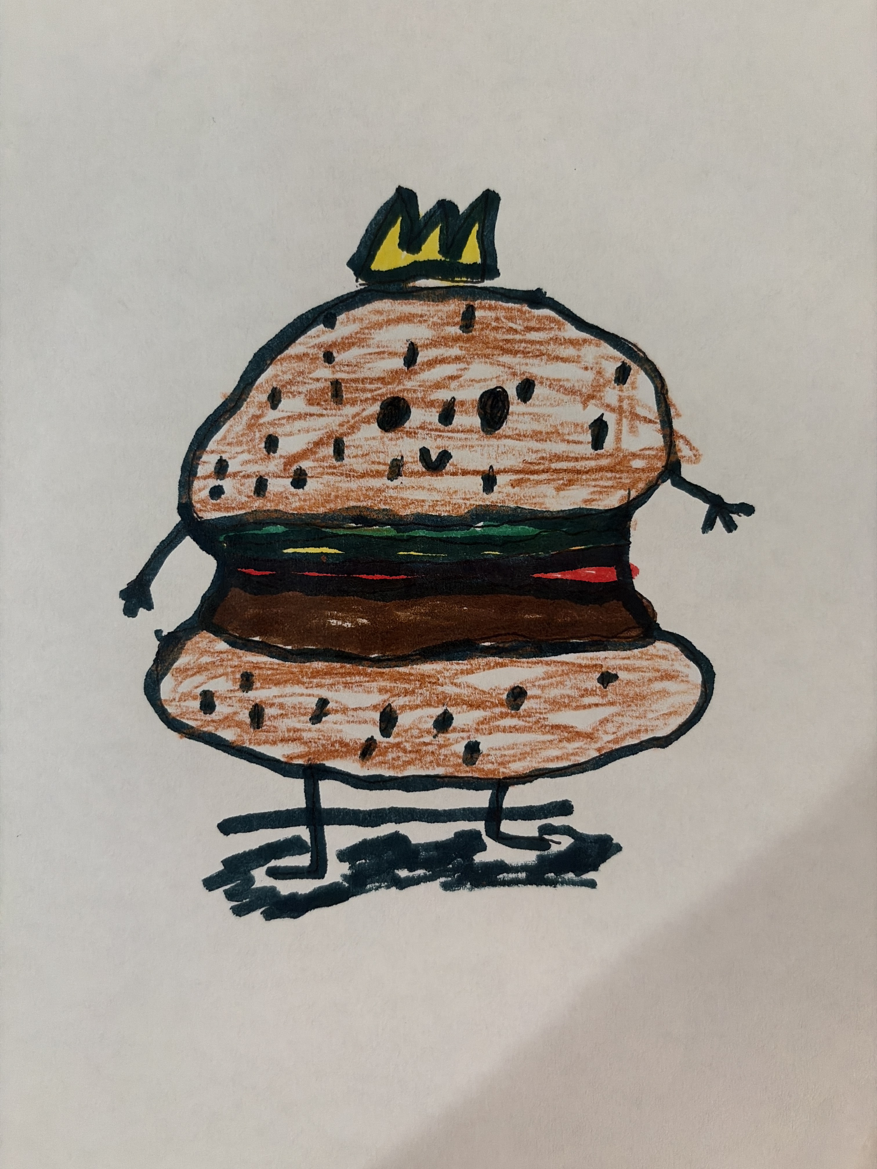 Burger King — original drawing