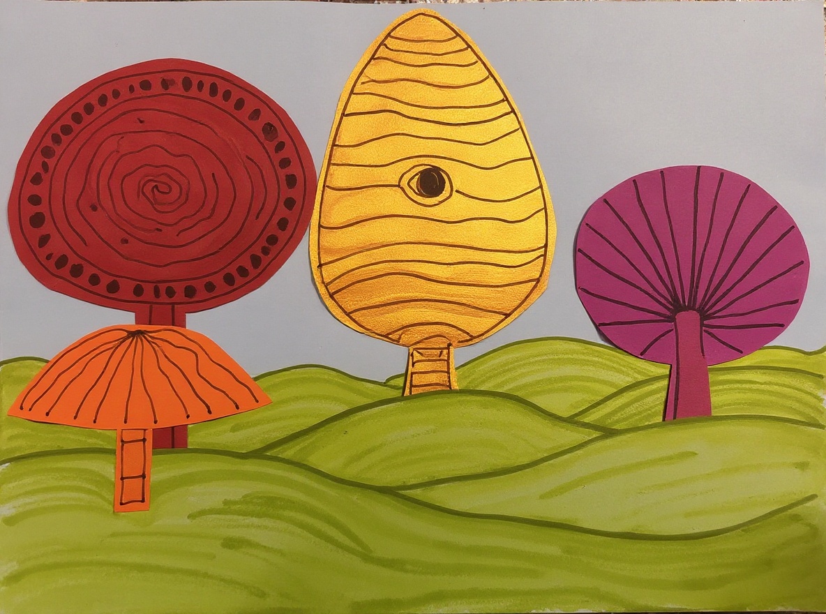What's this — vivid storybook scene